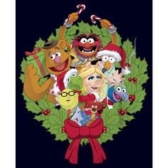 the muppets christmas card