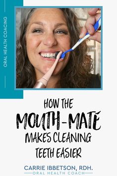 Tools like the Mouth Mate can make the job much easier, & more effective, and if you are wanting to use an electric brush but you struggle with the tickling feeling, this may be the perfect tool to help make that possible!  #oralhealth #dentist #dentistry #smile #dental #dentalcare #cosmeticdentistry #teethwhitening #dentalhygiene #dentalhealth #oralhygiene #dentalhygienist #healthyteeth #dentalimplants #cleanteeth #toothbrush #teethcleaning #oralcare #teethgoals #happyteeth Tooth Decay Remedies, Dental Cavities, Tongue Health, Oral Care Routine, Gum Care, Cosmetic Dentistry