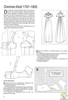 an image of a sewing pattern for a dress