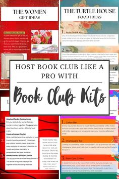 the women's book club like a pro with book clubs kits