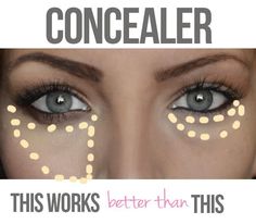 Concealer how to apply Makeup Tips For Older Women, Undereye Circles, Her Eyes, Health And Beauty Tips, All Things Beauty, Beauty Secrets, Beauty Make Up