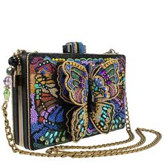 Mary Frances Handbags, Fancy Purses, Novelty Handbags, Handbag Boutique, Mary Frances, 3d Butterfly, Vegan Leather Bag, Brown Handbag, A Cell