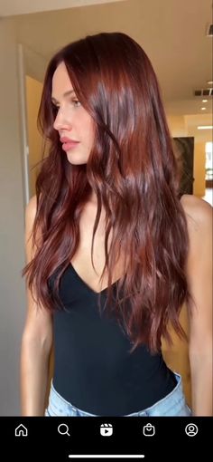 Orchard Red Hair Color, Foxy Red Hair, Dark Brown Hair With Red Tent, Auburn Hair Summer, University Hairstyles Curly Hair, Redish Brunette Hair Color, Dark Auburn Hair Olive Skin, Dark Wine Colored Hair, Redish Hair Colour