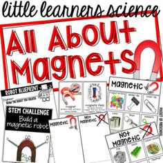 an all about magnets book with pictures and instructions