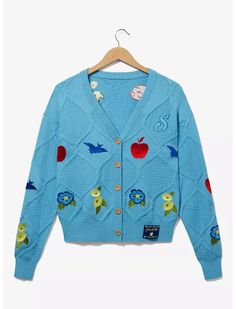 Disney Snow White and the Seven Dwarfs Snow White Diamond Cardigan - BoxLunch Exclusive Dwarfs Snow White, Diamond Cardigan, The Fairest Of Them All, Snow White Disney, Disney Snow White, Fairest Of Them All, Snow White And The Seven Dwarfs, The Seven Dwarfs, Feminine Blouses