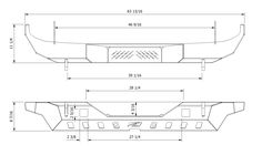 Crusher Series Rear Bumper w/ Light Mounts for Jeep JK / JKU - Motobilt Home Made Bumper Hich, Truck Bumpers Ford, Aksesoris Jeep, Jeep Front Bumpers, Diy Bumper, Metal Sheet Design, Jeep Bumpers, Jeep Wj, Off Road Bumpers