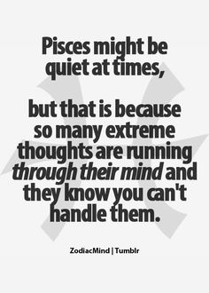 a quote that says pieces might be quiet at times, but that is because so many extreme