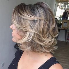 Layered Hairstyles, Blending Gray Hair, Short Layered, Haircut For Older Women, Penteado Cabelo Curto, Hairstyles Over 50, Haircuts For Long Hair, Short Hair With Layers, Short Hair Cuts For Women