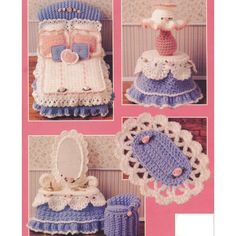 crochet patterns for baby's furniture and accessories