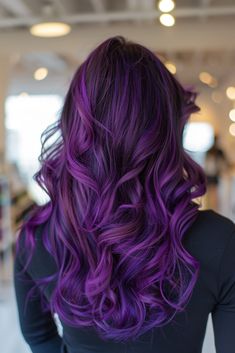 Exotic Hair, Amber Hair, Hair Color Streaks, Violet Hair, Dyed Hair Inspiration, Subtle Highlights