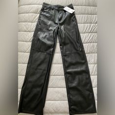 New , Never Worn W/ Tag Boot Cut Pants, Faux Leather Boots, Leather Boot, Pants Color, Boot Cut, Pant Jumpsuit, Pants For Women, Faux Leather, Boots