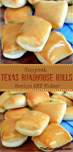 some kind of homemade texas roadhouse rolls