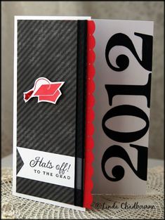 a close up of a book on a table with the year 2010 to 2013 written in black and red