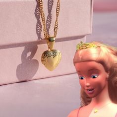 Sugarplum Princess, Etsy Aesthetic, Actor Dr, Fairy Tale Princess, Heart Locket Necklace, Barbie Movies, The Fairy, Cute Necklace