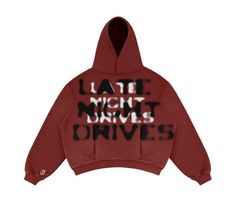 Night Drives, Late Night Drives, Thanks For Your Support, Concept Clothing, Date Outfits, Oversize Hoodie, Dream Clothes, Hoodie Design, Late Night