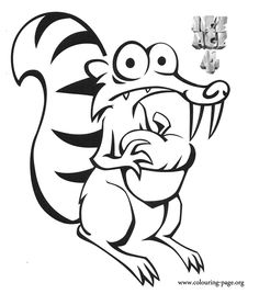 an image of a cartoon rat with big eyes and claws on his back, holding something in one hand