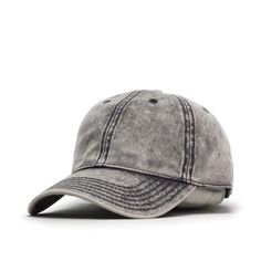 Step into casual elegance with our 100% Cotton Unstructured Cap. This cap isn't just an accessory; it's a statement. Crafted with care, it offers a soft crown lining that feels gentle against your skin, ensuring comfort even during long days out. Its low-fitting, unstructured design gives you that effortlessly chic look, making it a versatile addition to your wardrobe. The cap features a seamed front panel without buckram, enhancing its durability while maintaining a relaxed, laid-back vibe. To Classic Solid Baseball Cap, Classic Solid Color Baseball Cap, Classic Baseball Cap For Spring Outdoor, Classic Gray Hat For Spring, Classic Gray Hats For Spring, Classic Gray Spring Hat, Vintage Adjustable Solid Baseball Cap, Classic Adjustable Trucker Hat With Curved Brim, Classic Adjustable Trucker Hat