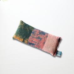 (We're currently building inventory of this new collection but for now, these pieces are made to order. Please allow 1-2 weeks for your piece to be made and shipped to you!) Indulge in a quiet moment with a hand dyed and pieced eye pillow, filled with organic flax seeds and organic lavender. Created for a soothing, relaxing experience. The weight of the flax seeds can help stress and anxiety while the lavender calms. Heat in the microwave or cool in the freezer.3.5x9"Created with botanical dyes1 Lavender Seeds, Lavender Eye, Lavender Eye Pillows, Flax Seeds, Eye Pillow, Eye Pillows, Quiet Moments, Flax Seed, Material Design