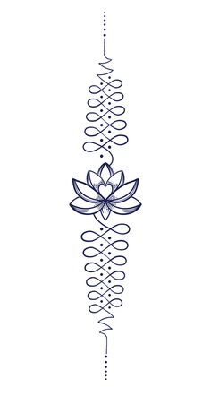 a line drawing of a flower on a white background