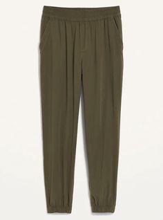 Old Navy Women’s Arboretum Olive Green High-Waisted Twill Jogger Pants Size Large or XXL. Condition is “New with tags”. Shipped from a pet/smoke free home, using USPS First Class Mail. Product Details Elasticized high-rise waist. Faux fly. On-seam diagonal side pockets, decorative welt faux pockets in back. Elasticized leg openings.  Soft, enzyme-washed, woven twill. LENZING™ ECOVERO™ fibers are derived from certified renewable wood and pulp and are produced with up to 50% lower carbon and water impact than generic viscose. LENZING™ ECOVERO™ is a trademark of Lenzing AG. Easy, pull-on style. #737879 We’re loving the office/WFH options of these jogger pants. Classic colors & woven twill for polished days. Easy pull-on styling for when you’re kinda over the zippers & buttons thing. Who says Green Joggers, Old Navy Women, Navy Women, High Waisted Pants, Jogger Pants, Olive Green, Harem Pants, Old Navy, Winter Fashion