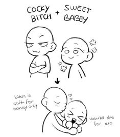 the instructions for how to draw babies