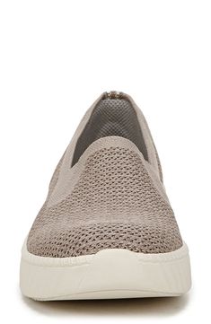 A knit upper adds contemporary appeal to a slip-on sneaker grounded by a cushioned footbed and chunky platform sole. 1 1/2" heel; 1 1/4" platform Slip-on style with elastic gore insets Cushioned footbed with arch support Treated with antimicrobial technology to keep you feeling fresh and dry Textile upper and lining/synthetic sole Imported Chunky Platform, Platform Sneaker, Fabric Gift Bags, Nordstrom Store, Free Fabric, Anniversary Sale, Fabric Gifts, Print Gifts, Slip On Sneaker