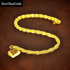 This Shop has a Special Free Gift (Chain) for Every Order. 😊🙏 Item: 1 x Bracelet For: Women Type: GOLD PLATED over Brass, Nickel free Gold Purity: 96.5% Surface: Shiny Length: ~ 7 inches Weight: ~ 10 grams Color: Yellow Gold ( slightly +/- from photo ) Handmade from Thailand. Thai gold plating technic really solid and stunning look. Rewarding your life from hard working, match up your dress, bridesmaid wedding engagement or a gift to someone special for you. The Craftsmanship of Thai Jewelry ? Thai Jewelry, Gold Snake Chain, Bracelet Wedding, Snake Chain Bracelets, Gold Charm Bracelet, Gold Bracelet For Women, Bangle Bracelets With Charms, Gold Bangle Bracelet, Birthday Jewelry Gift