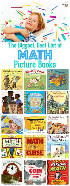 the biggest best list of math picture books