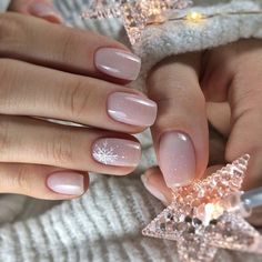 Unghie Nail Art, Subtle Nails, Christmas Gel Nails, Simple Gel Nails, Festival Nails, Xmas Nails