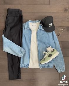 Dad Outfits, New Balance Outfit, Outfit Grid