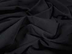 the black fabric is very soft and smooth