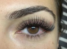 Hybrid Lash Extensions Natural Look, Full Set Hybrid Lashes, Hybrid Full Set Lashes, Eyelash Extensions Brown Eyes, Lash Inspo Eyelash Extensions Hybrid, Perfect Eyelash Extensions, Full Hybrid Lashes, Lash Extension Hybrid, Hybrid Wispy Eyelash Extensions Cat Eye