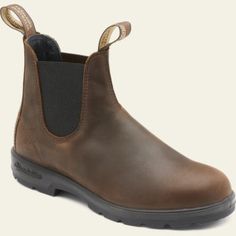 Blundstone USA - Chelsea Boots For Men, Women & Kids, Work Boots Brown Blundstone, Blundstone Mens, Australian Boots, Blundstone Boots, Brown Chelsea Boots, Pull On Boots, Classic Boots, Leather Chelsea Boots, Chelsea Boot