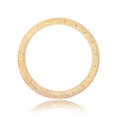 A stunning 18K yellow gold vintage style wedding band. Beautiful etchings are carved along the sides. The diamonds are channel-set round brilliant cuts, H color, and VS2 clarity. The band is handcrafted in 18k yellow gold and 1.8mm wide.
This band can be made in any finger size. Currently have one in stock size 6.5 and 7.
If you have any questions about the Montauk band, please feel free to contact us. Gold Milgrain Round Band, Heirloom Round Bands With Milgrain Detail, Yellow Gold Milgrain Ring, Yellow Gold Milgrain Round Ring, Luxury Yellow Gold Rings With Milgrain, Luxury Yellow Gold Rings With Milgrain Detail, Luxury Yellow Gold Milgrain Rings, Heirloom Gold Eternity Band With Single Cut Diamonds, Heirloom Gold Round Eternity Band