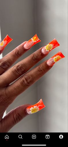 Short Square Acrylic Nails Summer 2024, Nails Art Ideas, Best Nails, Drip Nails, Short Square Acrylic Nails, Long Acrylic Nails Coffin