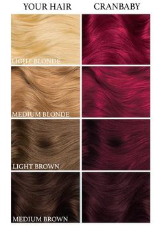 Lunar Tides Cranbaby Hair Dye | Attitude Clothing Dark Red Hair Dye, Plum Purple Hair, Burgundy Hair Dye, Maroon Hair, Dark Purple Hair, Dyed Hair Purple, Pink Hair Dye, Semi Permanent Hair Dye, Dyed Red Hair