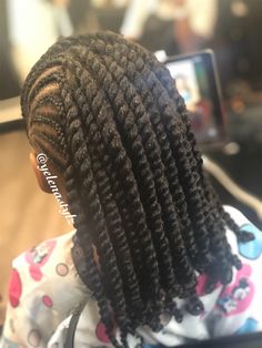 Braid Hair Style, Natural Braid Styles, Flat Twist Hairstyles, Lil Girl Hairstyles, Two Strand Twist, Natural Hairstyles For Kids