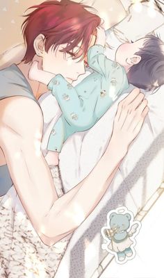 Pinterest google Continued Love Manhwa, Fan Art Anime Couple, Cute Anime Family, Pregnant Couple Drawing, Mpreg Manhwa, Manhwa Family, Anime Pregnant, Mpreg Anime, Anime Bebe