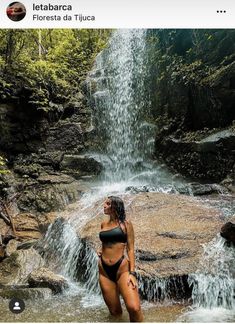 Waterfall Photoshoot Models, Waterfall Photoshoot, Waterfall Photo, Summer Picture Poses, Scenery Photos, Water Nymphs, Nature Photoshoot, Girl In Water