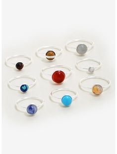 Womens Gifts, The Planets, Cute Clothes, Give Back, The Galaxy, Shop Womens, Clothes Accessories, Solar System, Stacking Rings