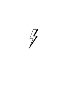 a black and white photo of a lightning bolt