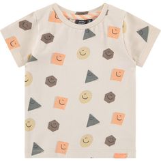 This adorable t-shirt from Babyface takes the basic white tee to the next level with this irresistable allover graphic of smiling shapes | Babyface | Crew Neck Short Sleeve All-Over Basic Graphic Print T-Shirt, Chalk (Prints, Size 3M) | Maisonette collects the best children’s products from around the world (unlike Zulily, Etsy, The Tot, Farfetch Kids, Childrensalon, Crate and Kids, Kohls, Wayfair, Buy Buy Baby, Nordstroms, Mini Boden, J.Crew Factory, or PotteryBarn Kids), creating a curated shopping experience for you. Think of us as your shortcut to fashion for litte ones! Chalk Prints, Gents T Shirts, Basic White Tee, Kids Holiday Gifts, Boy Accessories, Buy Buy, Buy Buy Baby, Holidays With Kids, Kids Prints