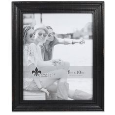 Breakwater Bay Wonderfully unique picture frame. Each frame is hand finished and which gives this Wood Picture Frame a casual and rich look. Included glass to protect your photo. Comes individually boxed. Color: Weathered Black, Size: 8" x 10" | Breakwater Bay Montesano Wood Picture Frame, Wood in Weathered Black, Size 8" x 10" | Wayfair Unique Picture Frame, Black Easel, Clip Picture Frame, Unique Picture Frames, Picture Frame Colors, Graphics Fairy, Collage Picture Frames, Picture Frame Sets, Wood Picture Frame