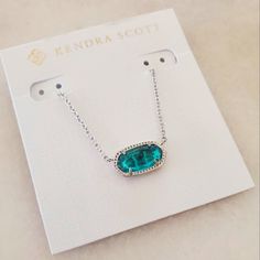 Kendra Scott Elisa Silver Pendant Necklace In London Blue Nwt, Unworn. Will Carefully Ship. 100% Authentic Trusted Seller Kendra Scott London Blue, London Blue Kendra Scott, Kendra Scott Elisa Necklace Silver, Preppy Necklaces, Girly Christmas Gifts, Kendra Scott Necklace Elisa, Girly Christmas, Jewelry Kendra Scott, Kendra Scott Elisa