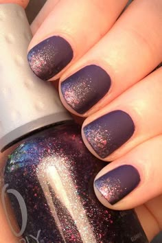 Nail Art Noel, Purple Nail, Her Nails, Fall Nail Colors, Fall Nail Art, Gel Nail Designs, Nails And Makeup, Up Nails, Fall Nail Designs