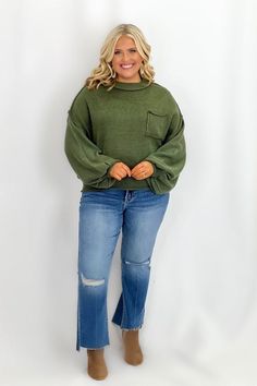 Maddi is 5’2 wearing a size small. (10)Runs big. Measurements based on size small. Bust: OversizedLength: 24inMaterials: 100% Cotton Fashion Fall, Outerwear Sweater, New Tops, Oversized Sweater, Small Bust, Parsley, Long Tops, Bottoms Pants, Short Tops