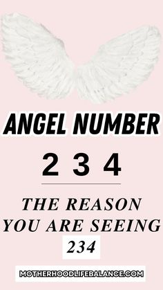 an angel number is shown with the words,'23 the reason you are seeing