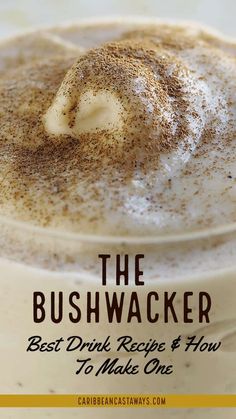 the bushwacker best drink recipe and how to make one in less than 10 minutes