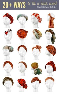 Tie A Head Scarf, Makeup Tip, Scarf Knots, Head Scarves, Turban Style, Scarf Tying