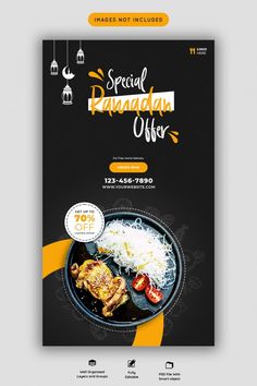 Menu Design Inspiration, Food Web Design, Beverage Poster, Food Promotion, Food Menu Template, Banner Design Inspiration